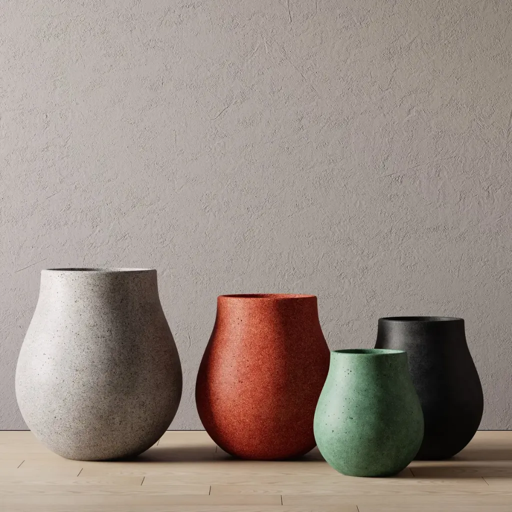 Mono Planter (S, Red)