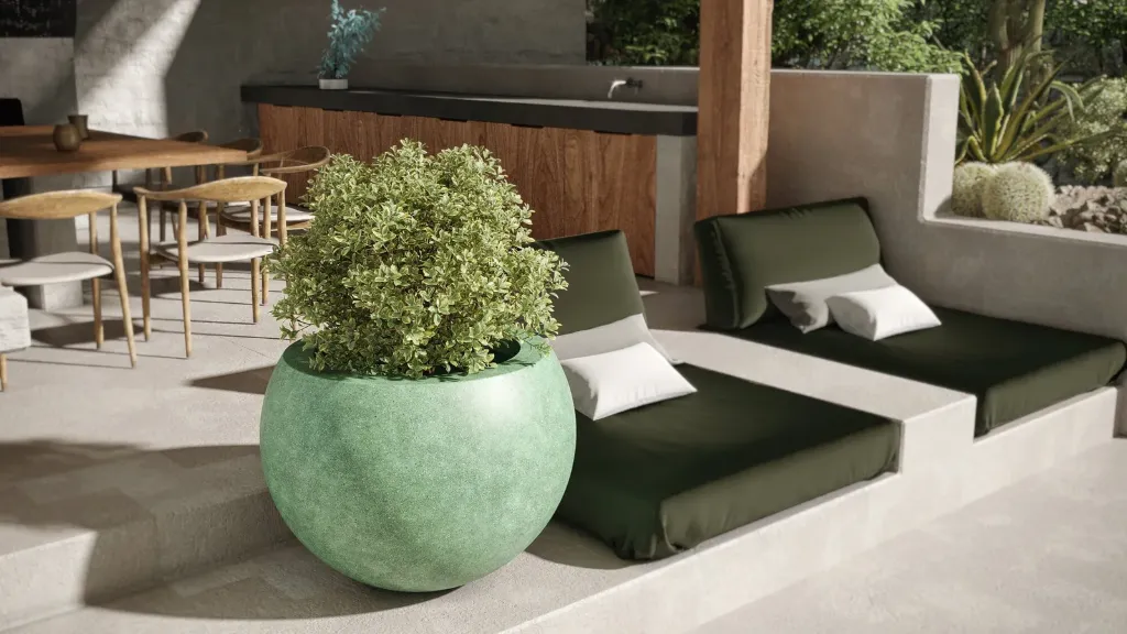 Mont Planter (S, Red)