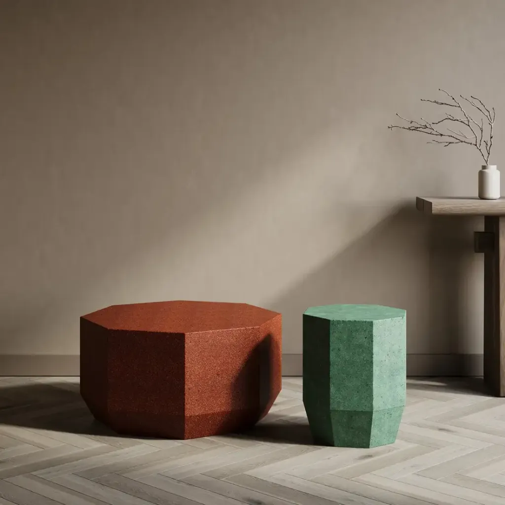 Omo Side Table (S, Red)