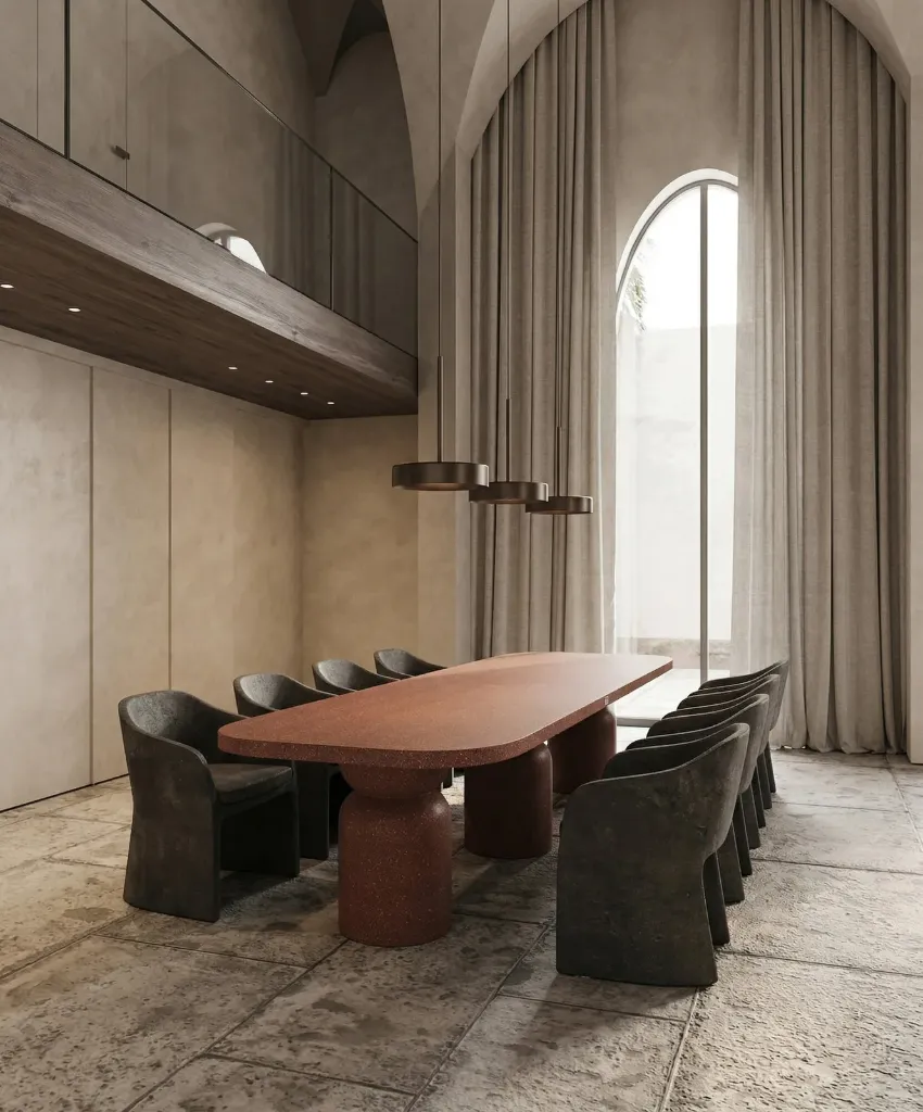 Danube Table (Red, 94)