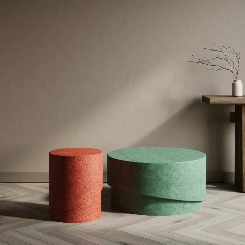 Wabash Table (S, Red)