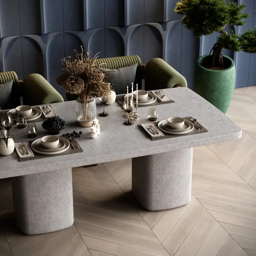 Seine Table (Red, 63)
