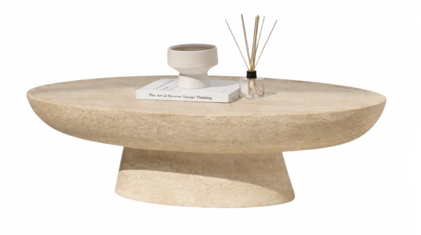 Yarra Travertine Coffee Table